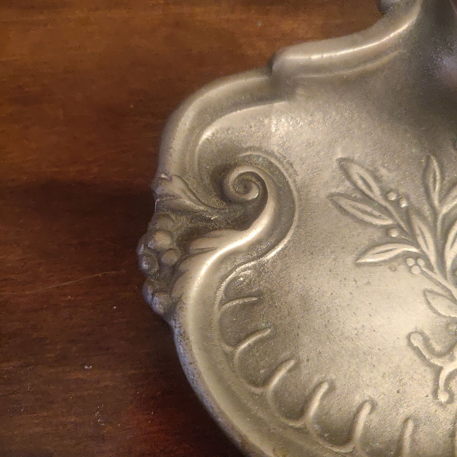 Antique Victorian probably late 1890s? Art Nouveau ink well