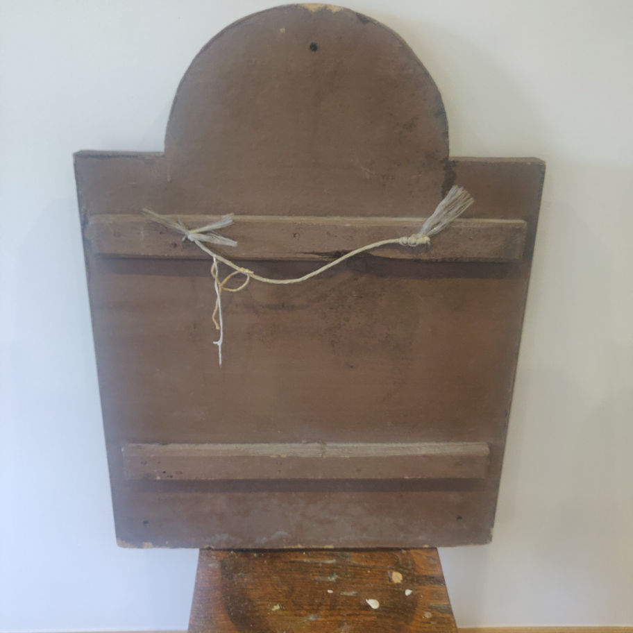 Vintage May be older hand painted large heavy oak/board apothecary sign wow!!!