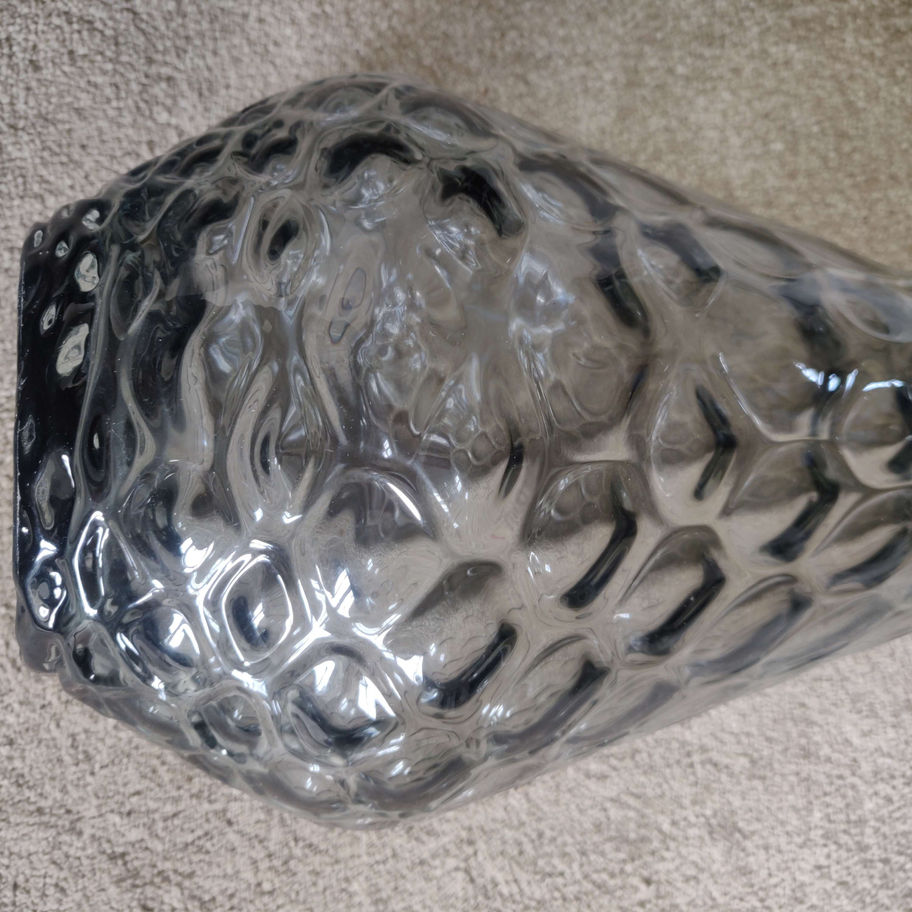 Vintage tall art glass coloured vase