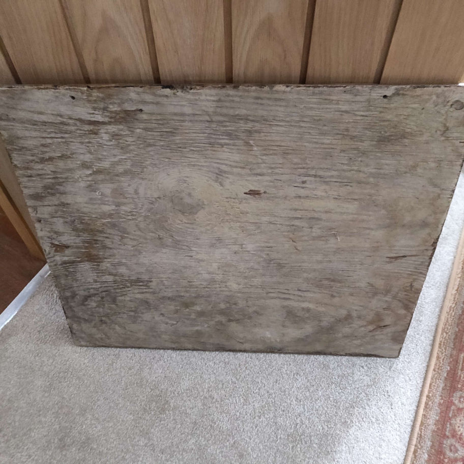 Vintage probably 1950s people newspaper enamel sign original not reproduction!