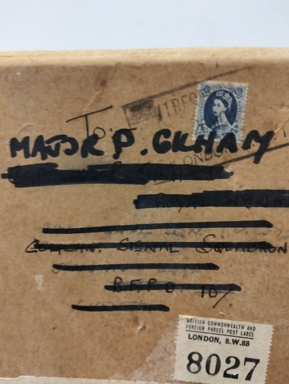 Прев'ю: Vintage Bates Gentlemen’s Hatter Export Parcel Box – Jermyn Street, London