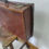 Thumbnail: Vintage leather brief case with initials JWR amazing display piece