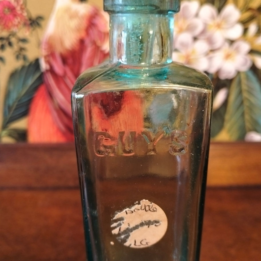 Antique GUY’S Tonic Bottle – Early 20th Century Barber / Chemist Bottle