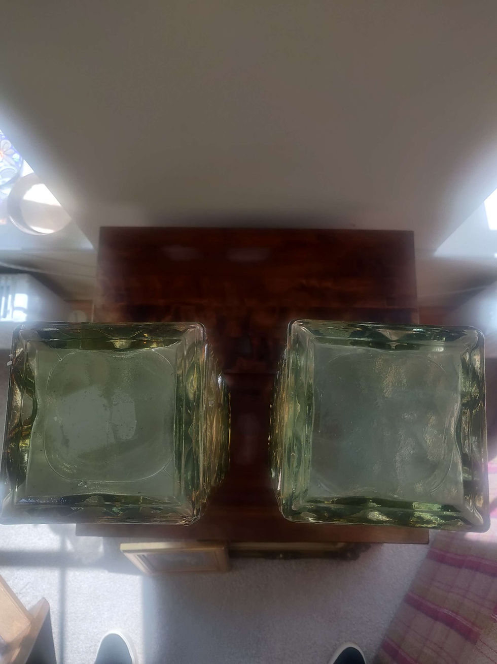 Thumbnail: vintage glass vases