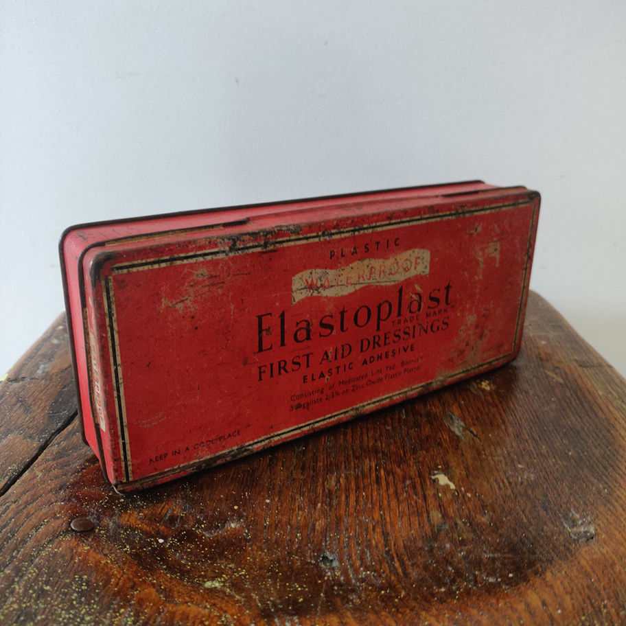 Vintage 1940s / 50s Elastoplast tin