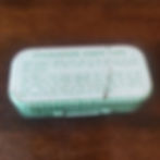 Vintage small carnation corn caps decorative tin 1950s