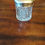 Thumbnail: Antique 1917 silver top Birmingham cut crystal small dressing table jar