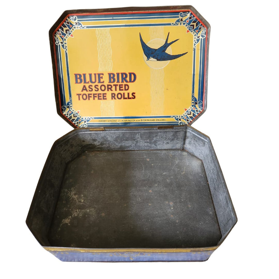 antique Harry Vincent Ltd toffee tin