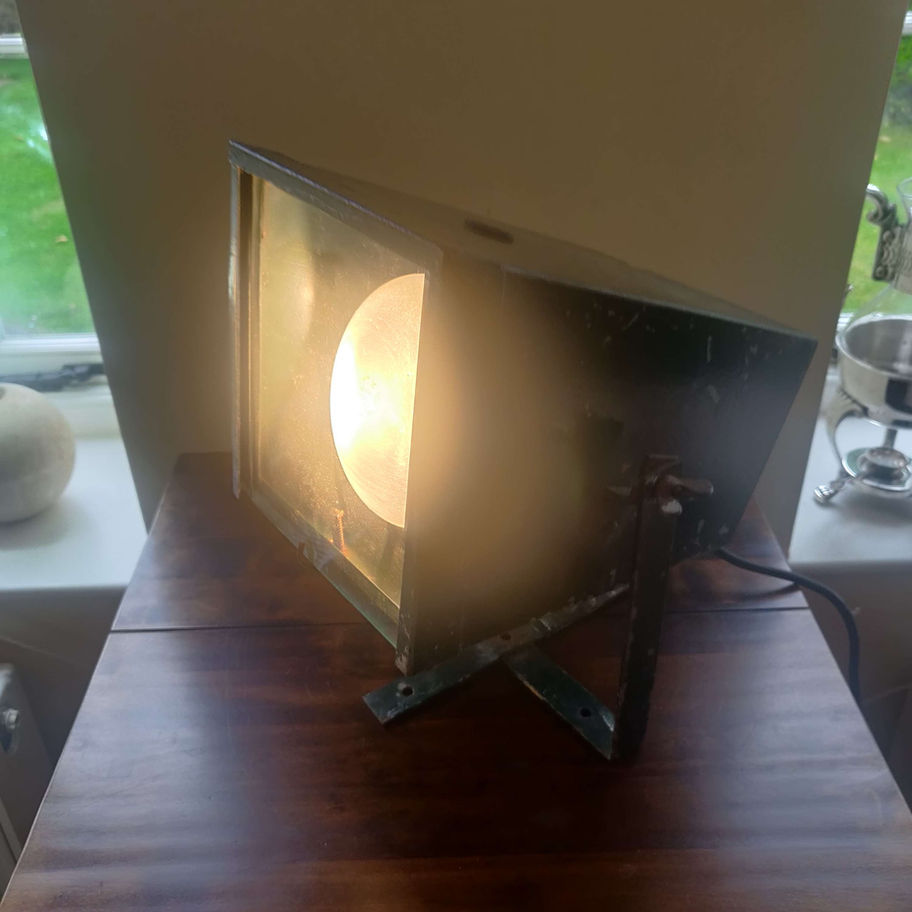 Vintage metal spot light BTH ( British Thomson Houston)