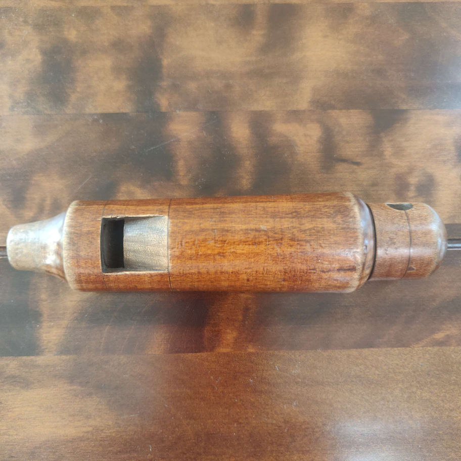 treen toy whistle, ball and cup, rattle and teether