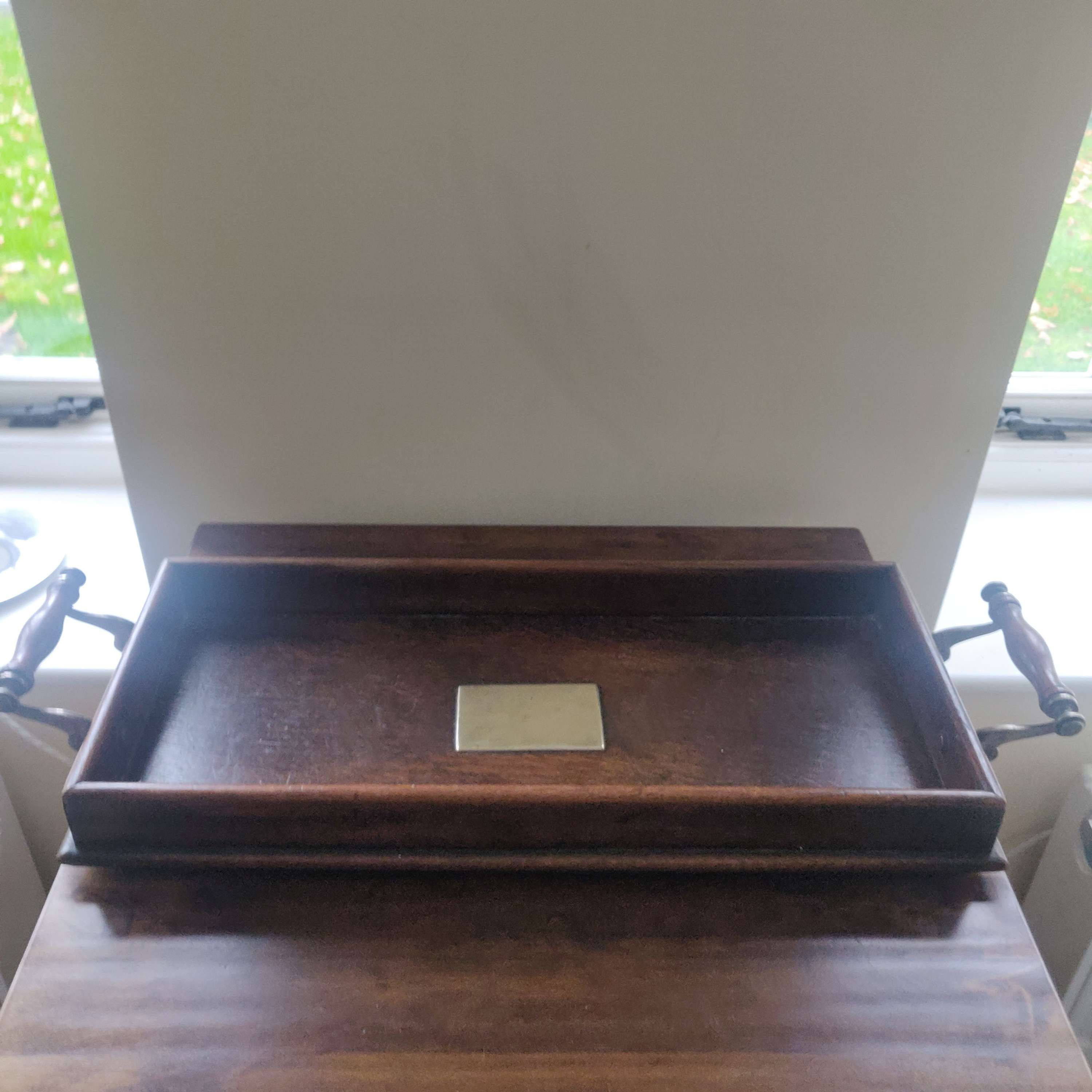 antique victorian tray