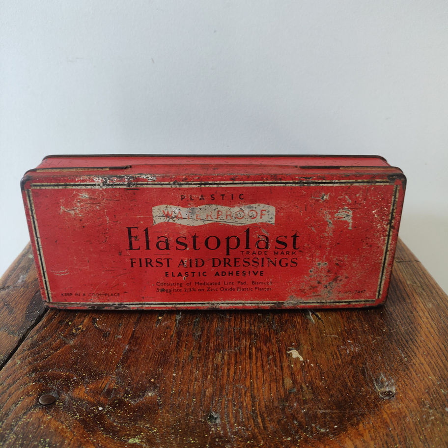 Vintage 1940s / 50s Elastoplast tin