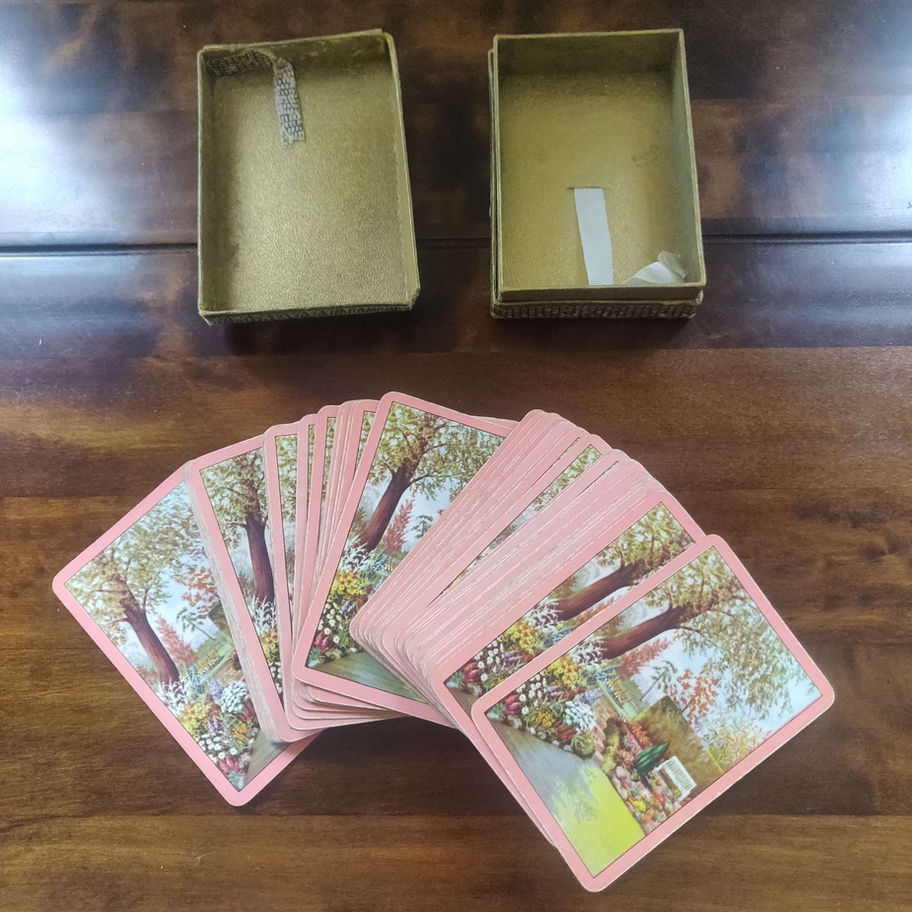 De la Rue pneumatic playing cards