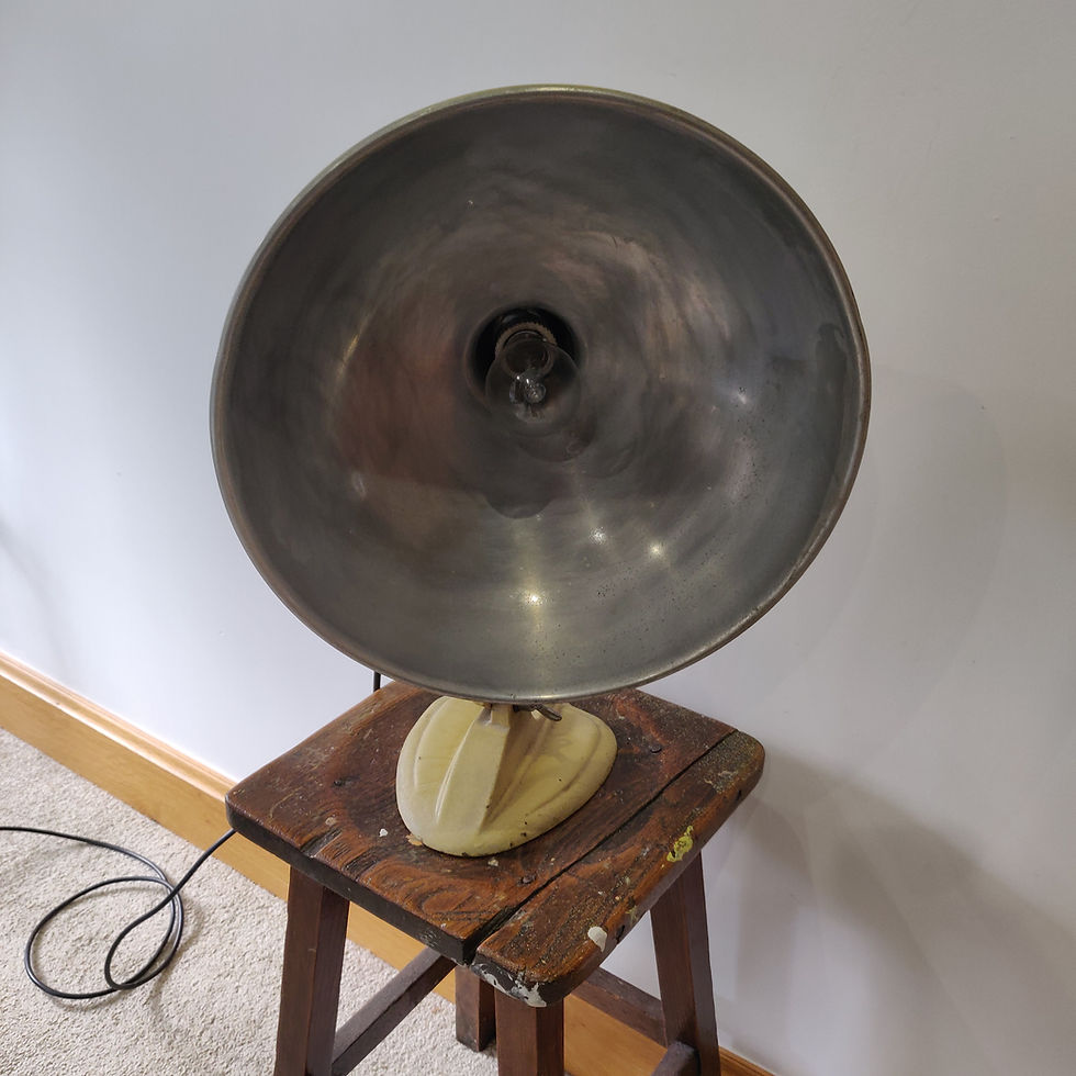 縮圖：Vintage mid century ergon desk or table lamp industrial look fully working