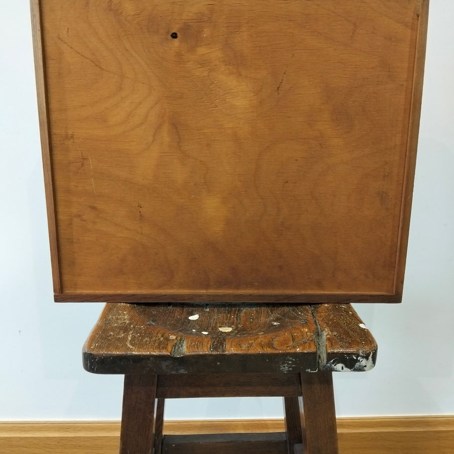 Vintage Dovetailed Wooden Tray | Rustic Desk Tray | Wooden Serving /Display Tray