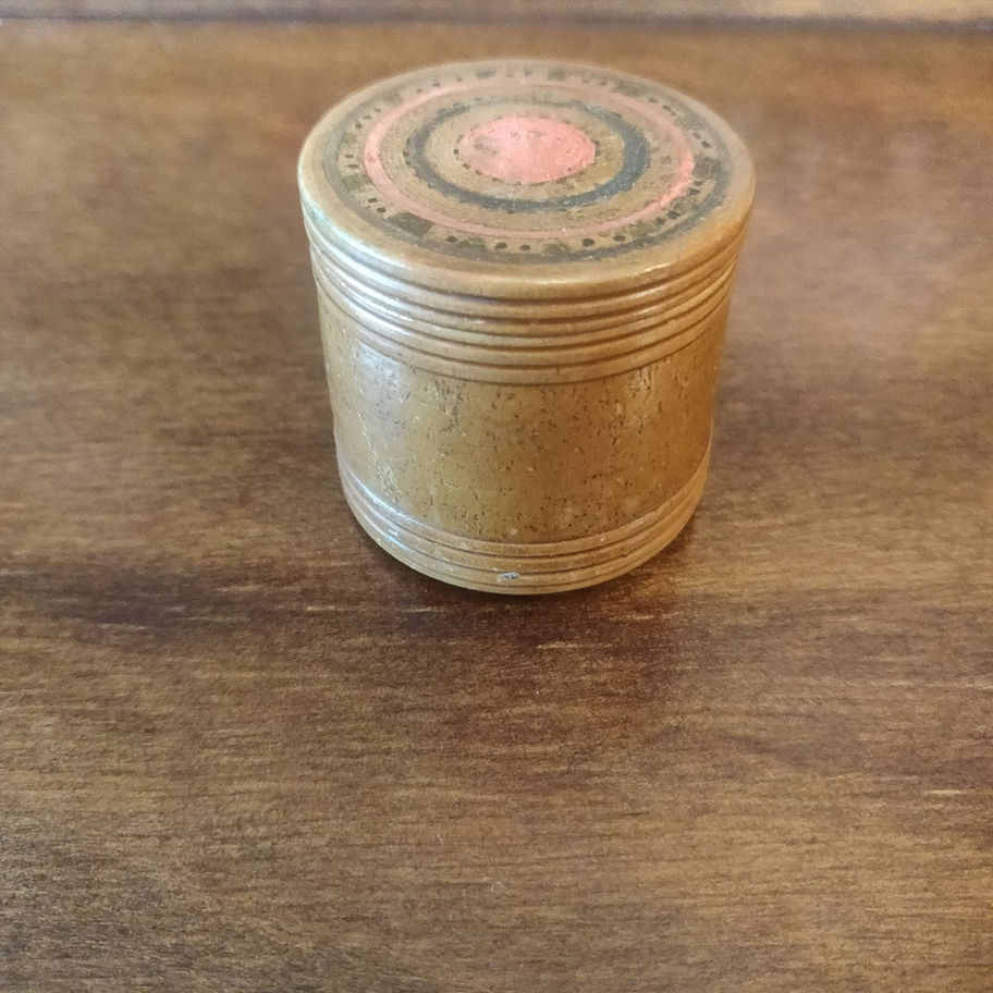 Vintage probably Tunbridge ware hand made sandle wood box