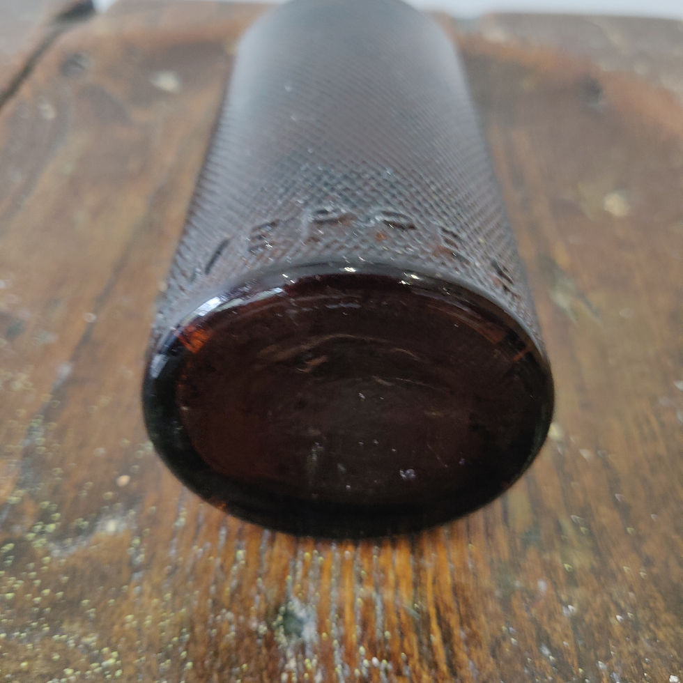 Thumbnail: Vintage Schweppes ginger beer bottle rare!