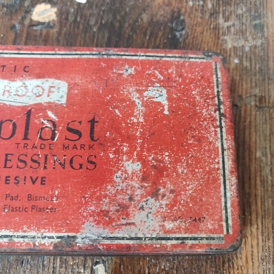 Vintage 1940s / 50s Elastoplast tin