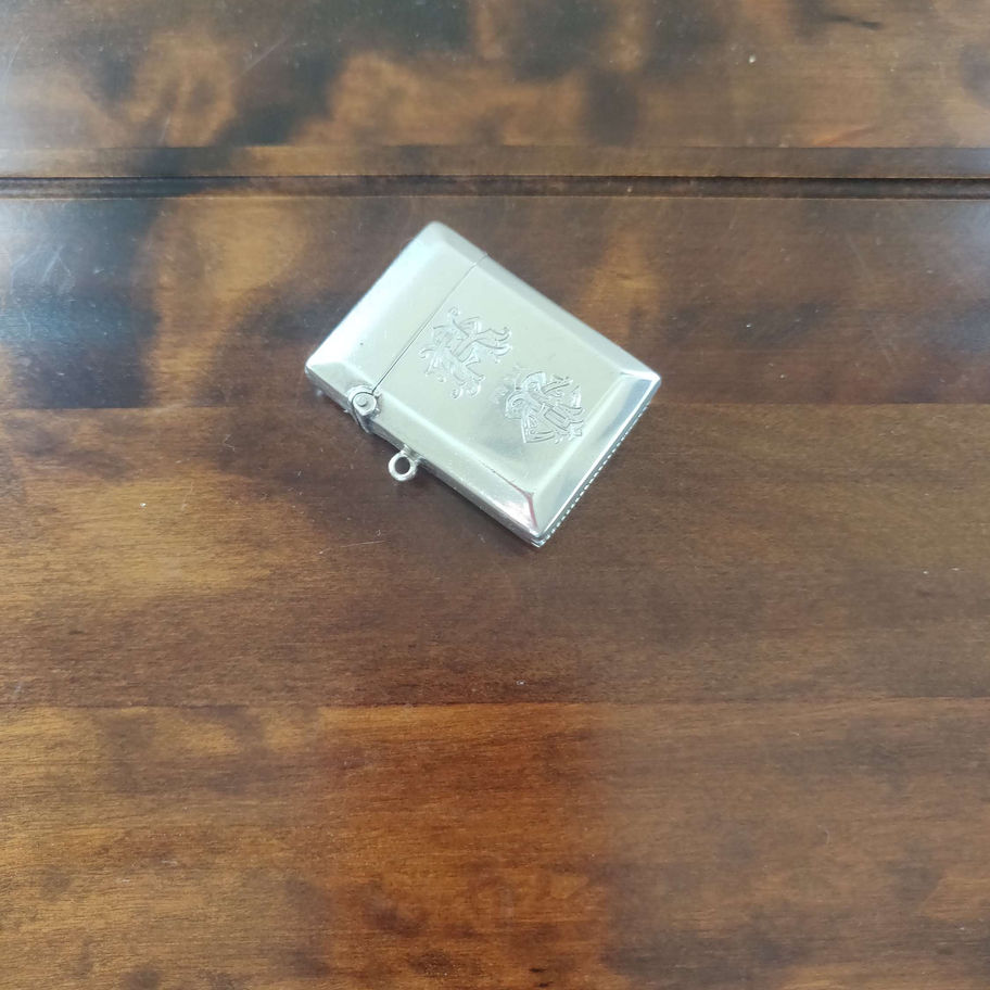 antique WW1 vesta case