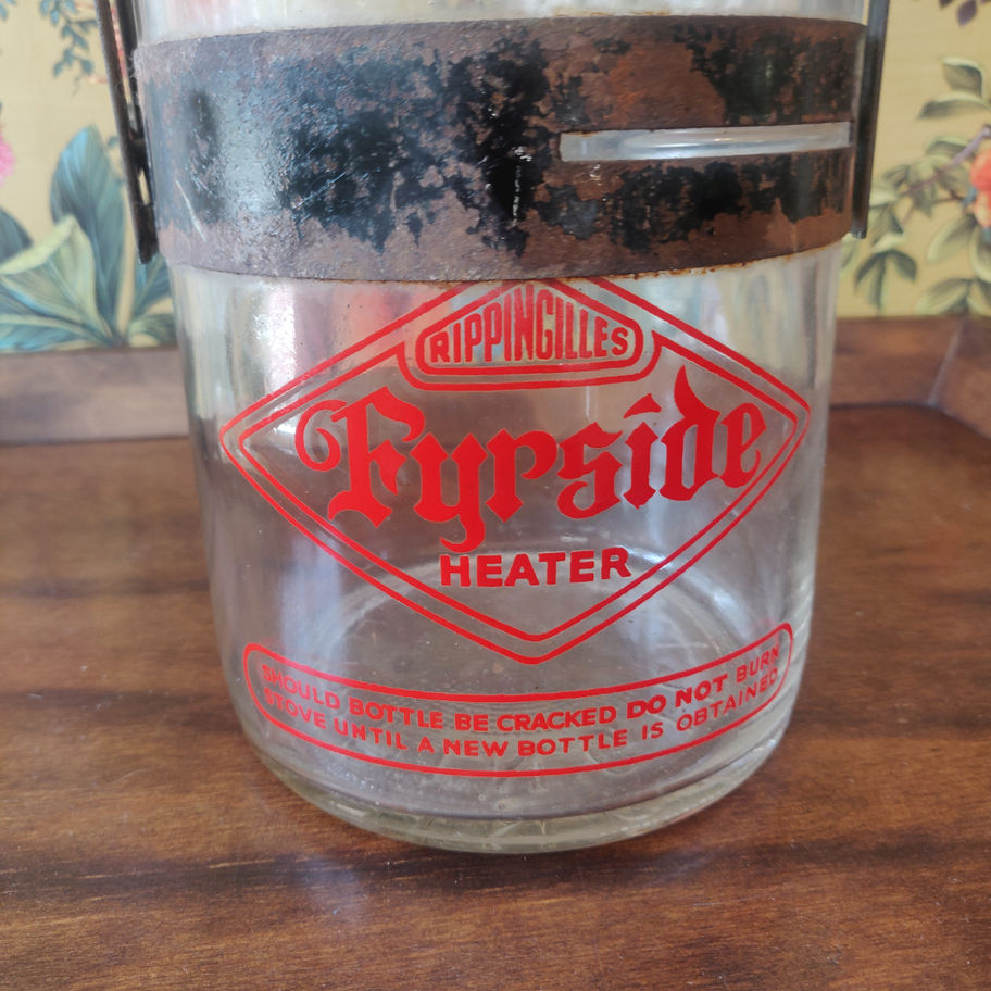 Vintage 1950s rippingiles fyrside paraffin heater