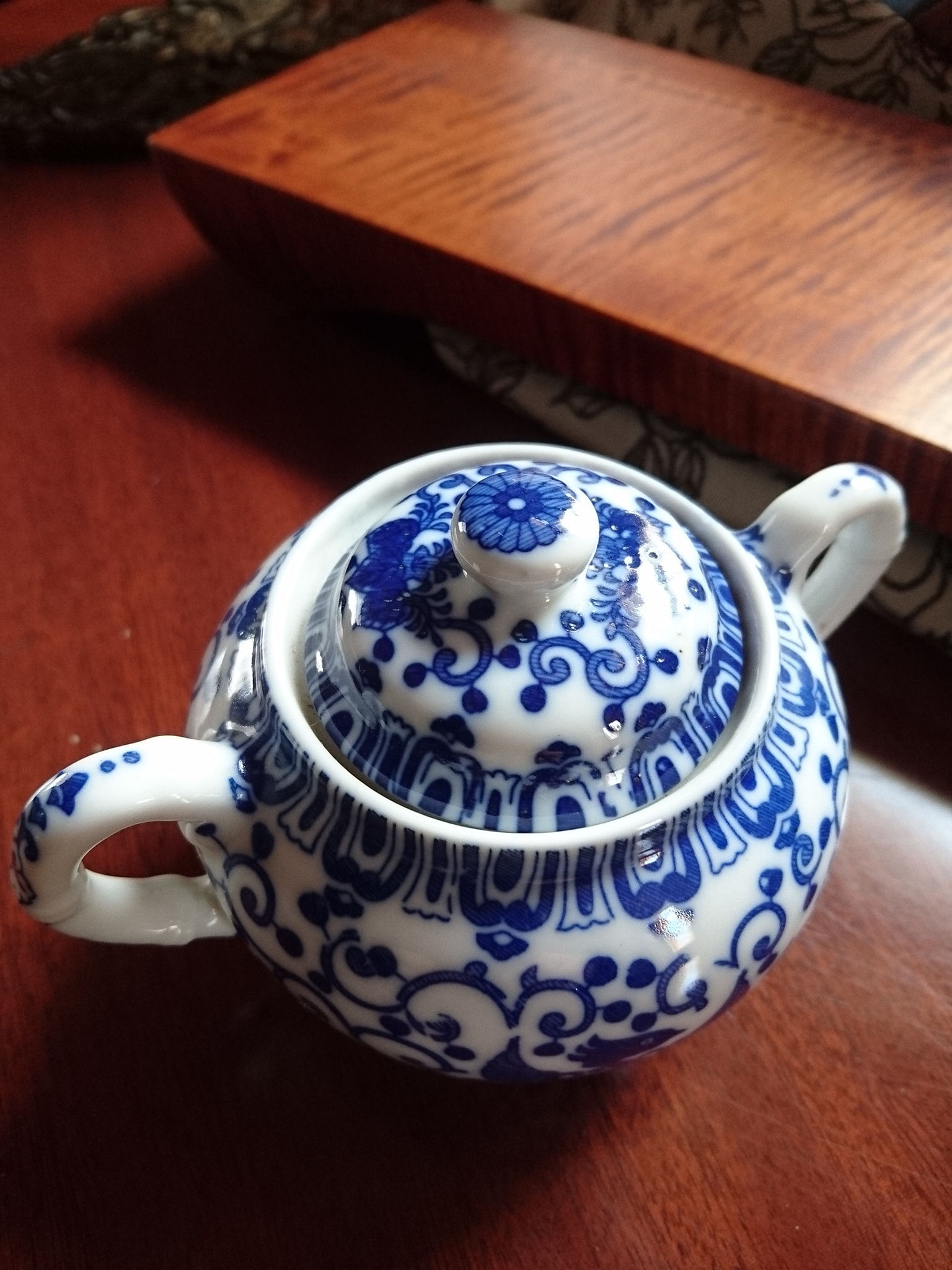 Ceramic/セラミック　Old Japan Sugar Pot/オールドジャパンシュガーポット