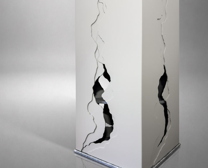 LAC White FORM Panels Swatch