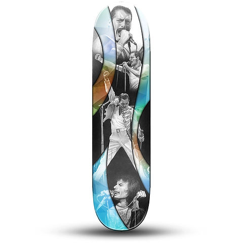 絵画 Fred mercury 97x130cm Freddie Mercury | skateboardart