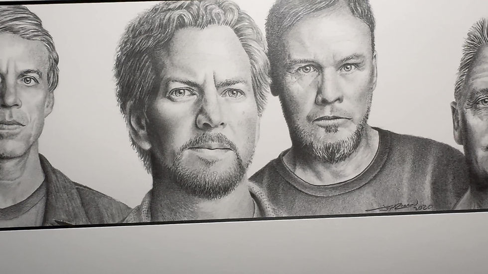 Thumbnail: Pearl Jam Original Drawing