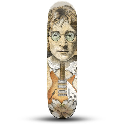 John Lennon | skateboardart