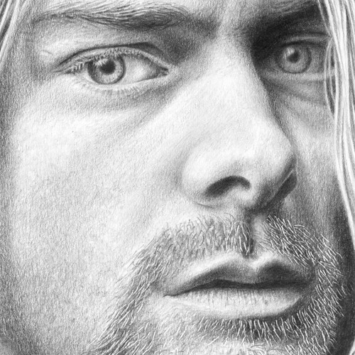 油絵原画　Kurt Cobain Kurt Cobain original oil painting by R. Tudor | eBay
