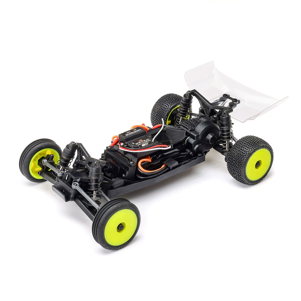 Miniatura: LOS-00007T2 LOSI 1/24 MICRO-B 2WD BUGGY RTR SILVER