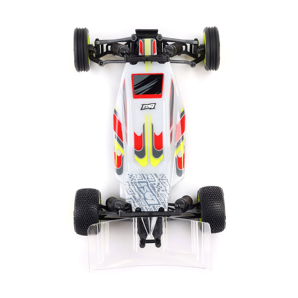 Miniatura: LOS-00007T1 LOSI 1/24 MICRO-B 2WD BUGGY RTR BIANCA