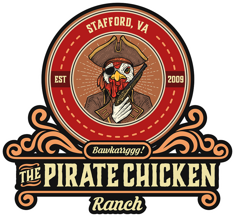 Welcome to The Pirate Chicken Ranch! 