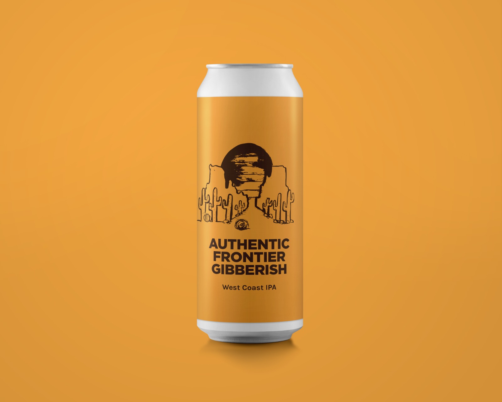 Pomona Island AUTHENTIC FRONTIER GIBBERISH West Coast IPA 7.3% Pomona Island AUTHENTIC FRONTIER GIBBERISH West Coast IPA 7.3%