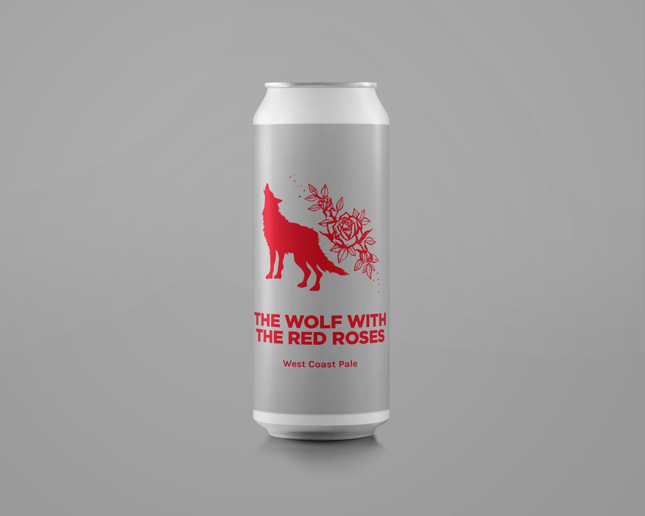 Pomona Island THE WOLF WITH THE RED ROSES West Coast Pale 5.1% 