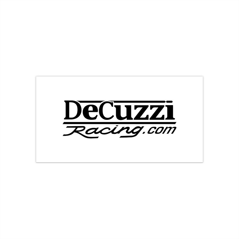 Thumbnail: DeCuzzi Racing| Bumper Sticker | Stickers for Cars