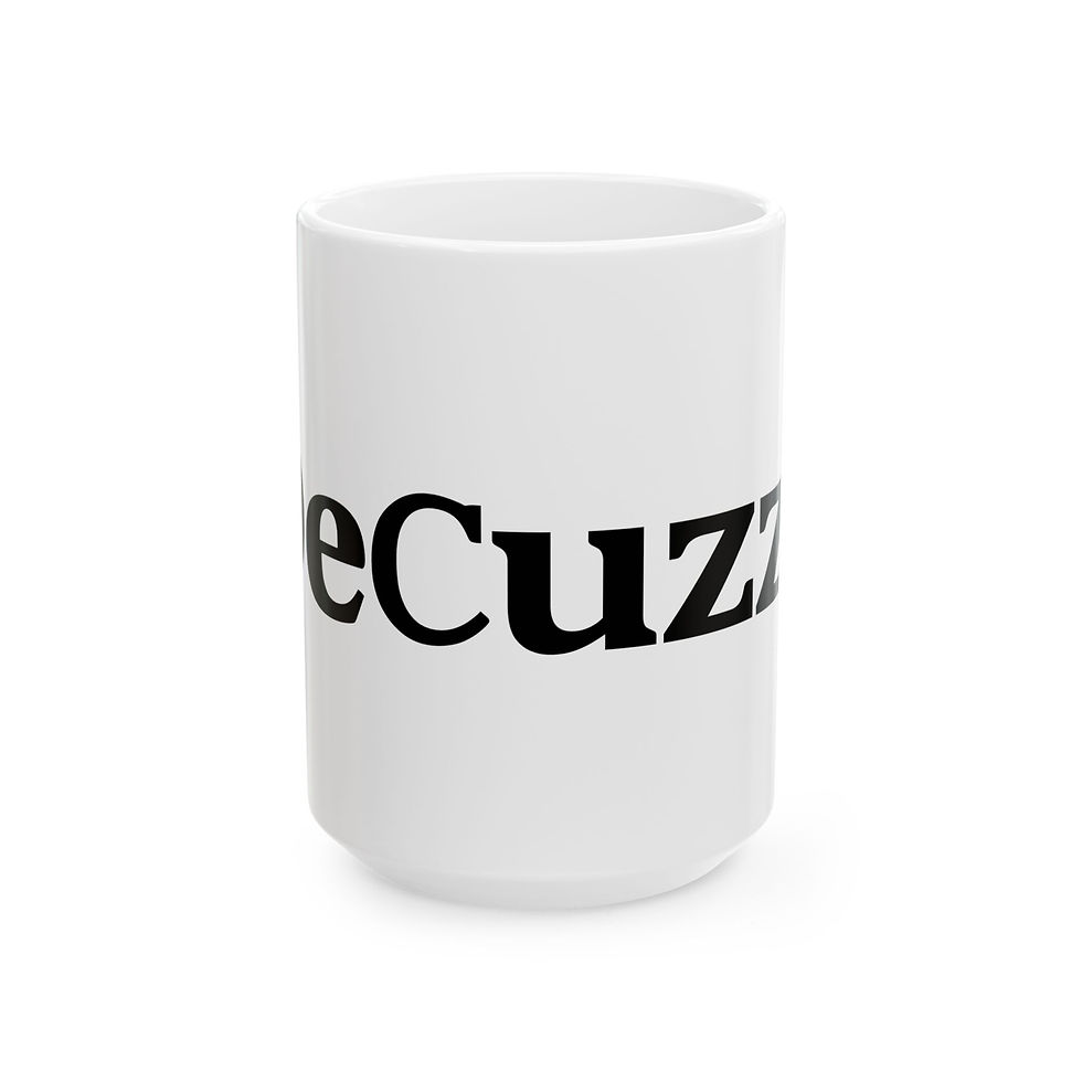 Thumbnail: DeCuzzi Classic Signature | Ceramic Mug | Coffee Cup (11oz, 15oz)