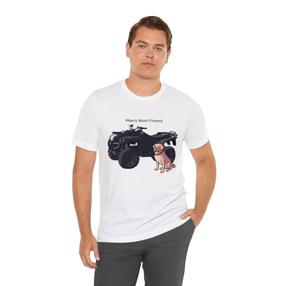 Thumbnail: Man's Best Friend Unisex Short Sleeve Tee