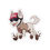 Thumbnail: Dog with DRR Gear Die-Cut Sticker