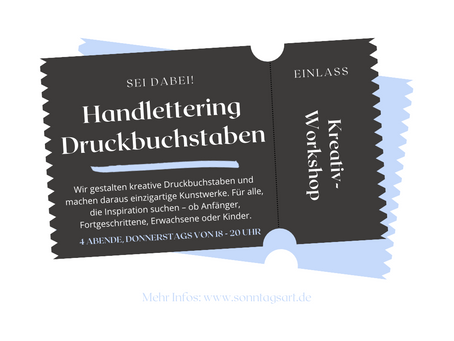 SonntagsArt bietet Kurse an
