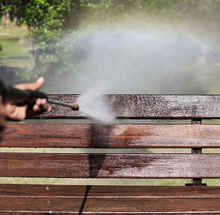 Pressure Washing Bench