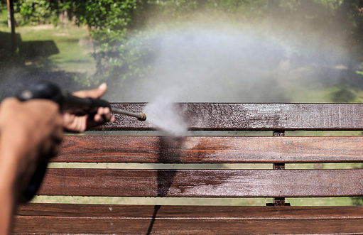 Pressure Washing Bench