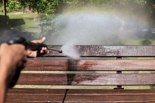 Pressure Washing Bench