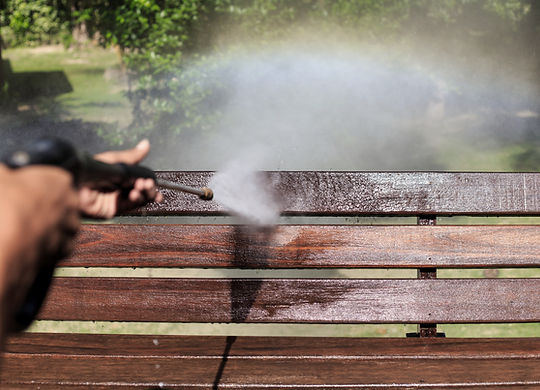 Pressure Washing Bench