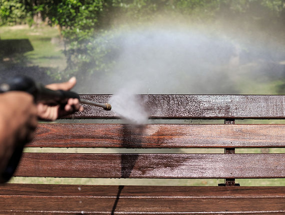 Power Washing Bench