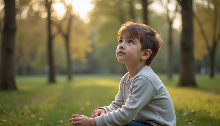 Filho Fleumático: o filho tranquilo que sente mais do que demonstra