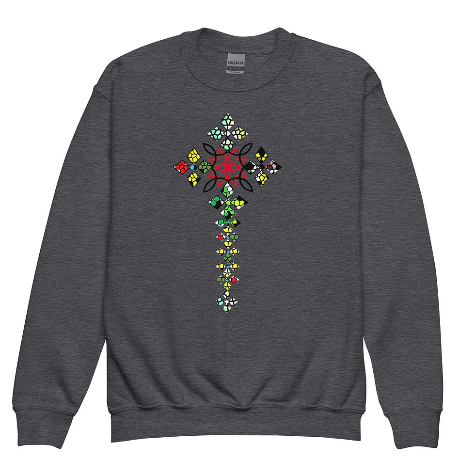 Thumbnail: Youth Cross Sweatshirt