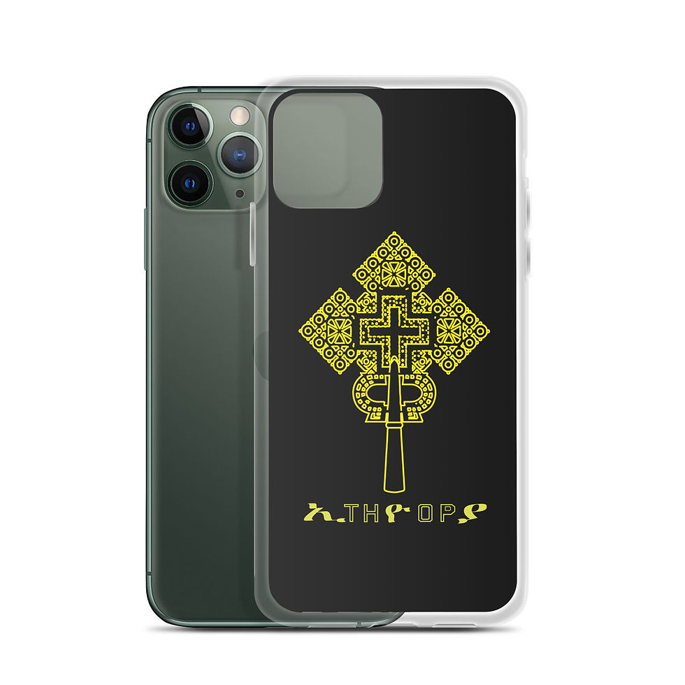 Thumbnail: Ethiopian Cross iPhone Case 