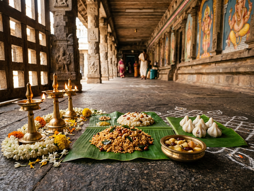 20 Temple Foods of Tamil Nadu Exploring Sacred Dishes, Rituals and Culinary Heritage