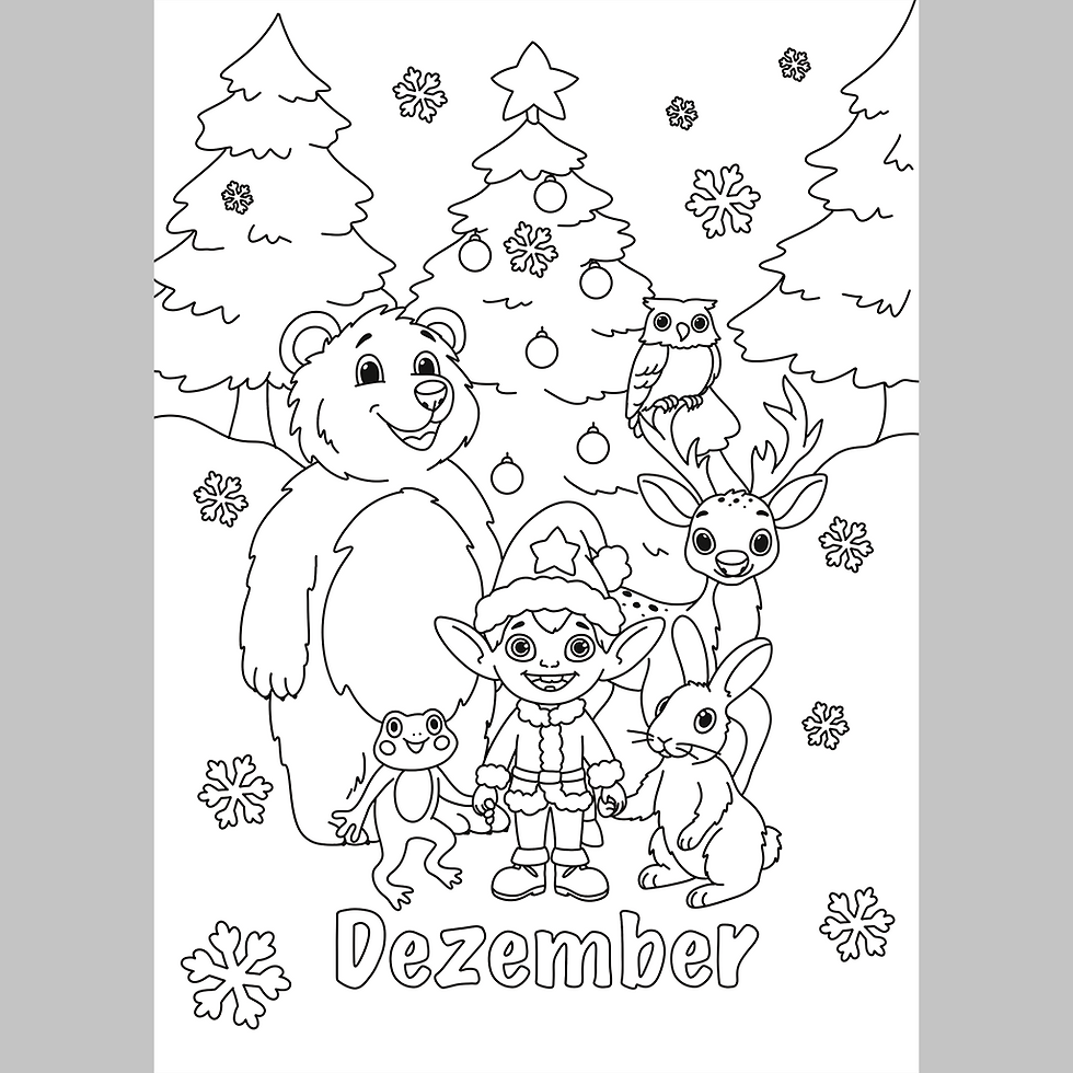Miniaturbild: Allvania Kindermalbuch